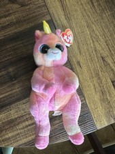 Ty Beanie Bellies Skylar the Unicorn Plush 6 inch — listing 5