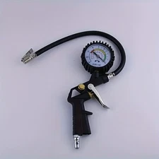 Tire Inflator Gun with Pressure Gauge - Car Tire Inflation & Pressure Check