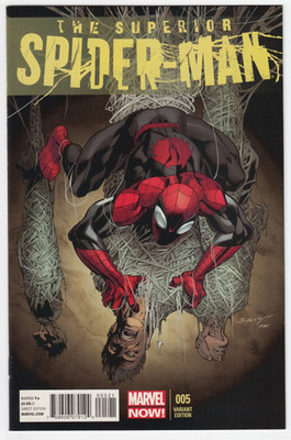 US Marvel  SUPERIOR SPIDER-MAN #5A  Mark Bagley 1:50 Variant  2013