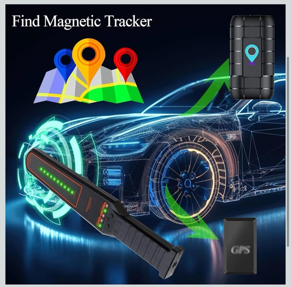 KAXYUYA Hidden Camera Detector, Bug Detector, GPS Tracker Detector Brand New - Image 3 of 4