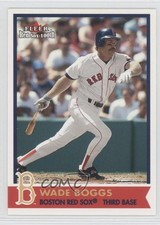2001 Fleer Red Sox 100th Wade Boggs #26 HOF 2u3