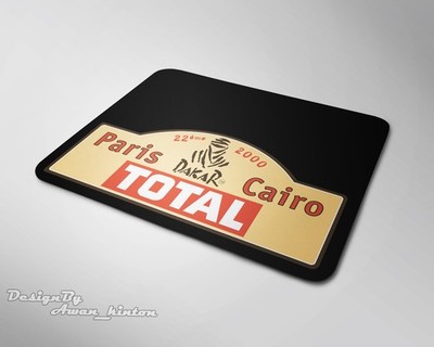 Mouse Pad For PC Dakar Total Logo New Mouse Mad Rubber