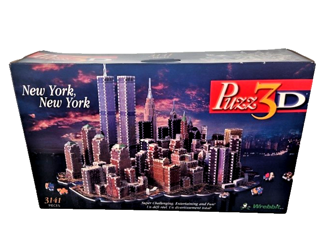 ① ♡♡♡ タワー 1997 Puzzle 3D New York Puzzle World Trade Center 772666100027| eBay