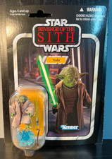 Star Wars Revenge Of The Sith Yoda Vintage Collection VC20 Jedi Unpunched Kenner