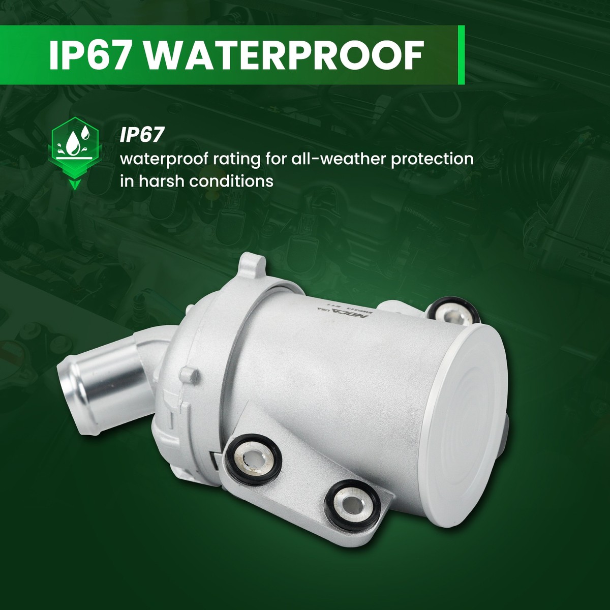 Engine Water Pump Fit 13-18 Ford C-Max 13-20 Lincoln MKZ 14-20