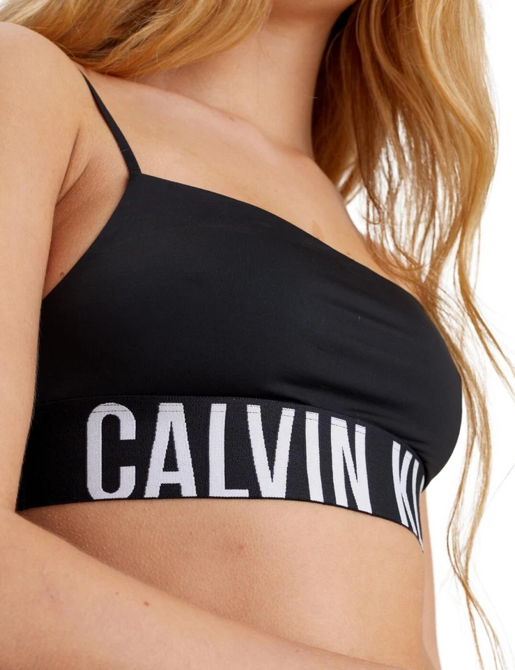 Calvin Klein Intense Power Unlined Bralette Wireless Womens Lingerie 000QF7631E - Image 4 of 4