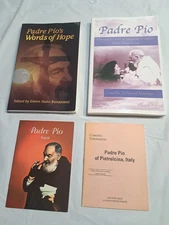 Padre Pio Encounters With A Spiritual Daughter And Words Of Hope Lot Of 4 Items
