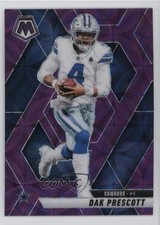 2025 Panini Mosaic Purple Scope Prizm Dak Prescott #91 1ce5