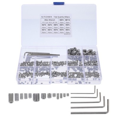 1 SET SET SET STRECK SORTIMENT BAD - -Sechsschraube Grubschraube