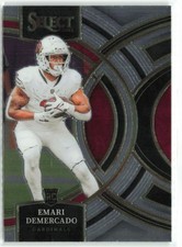 Emari Demercado RC 2023 Panini Select Premier Arizona Cardinals #160