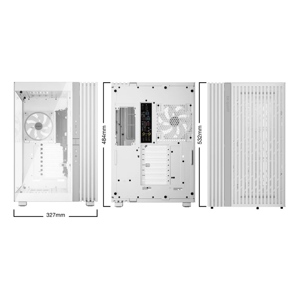 Be Quiet Light Base 900 FX White E-ATX Full Tower  Tempered Glass PC Case - Image 4 of 4