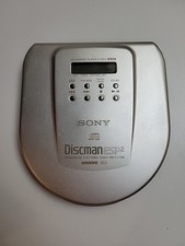 RARE Sony D-E805 Discman ESP2 Groove CD Compact Player - For Parts Only