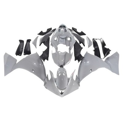 Plastic Bodywork for Yamaha YZF1000 R1 2009 2010 2011 Fairing Kit Cement Grey