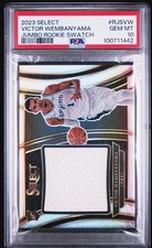 VICTOR WEMBANYAMA JUMBO ROOKIE SWATCHES & STEPHON CASTLE RC AUTO JUMBO PATCH /75