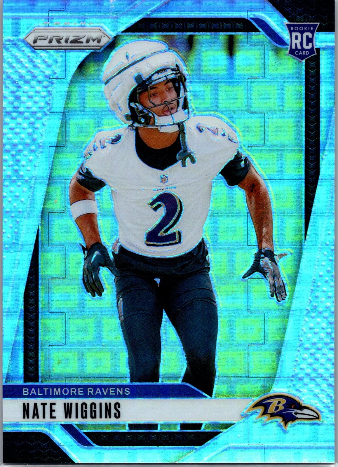 2024 Panini Prizm Nate Wiggins Rookie #380 Pandora /400