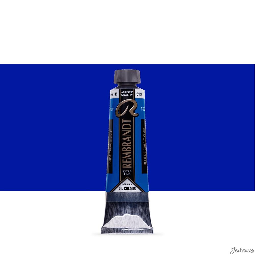 Royal Talens Rembrandt Oil Paint PB28 40ml Cobalt Blue Light For Artists