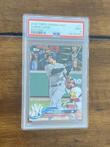 2018 Topps Opening Day Aaron Judge Batting #71 PSA 9 New York Yankees (C)