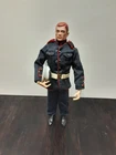 Vintage 1964 GI Joe Action Marine Figure w Painted Red Hair, Slotted Shoulder