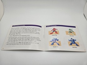 Mega Man 3 - Nintendo NES - Original Instruction Manual Booklet ONLY