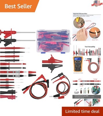 22 in 1  Multimeter  Leads Set with Safety Alligator Clips & Probes