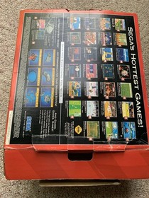 SEGA Genesis Model 2 Console Bundle w/ Box, Manual, Sonic, 6-in-1, Cords