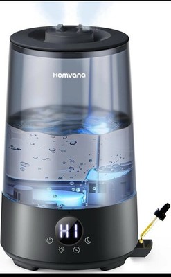Homvana H101 3,6L Cool Mist Luftbefeuchter mit Nachtlicht und Aromatherapie