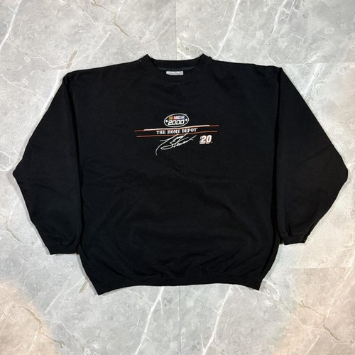 Y2K NASCAR Tony Stewart black crewneck sweatshirt