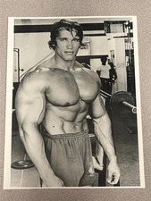 ARNOLD SCHWARZENEGGER bodybuilding muscle photo (rp)