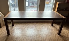 Large Modern Solid Oak Dining /kitchen Table