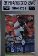 CAS Certified 2006 Upper Deck Oliver Perez #1121 Sealed Auto n1u