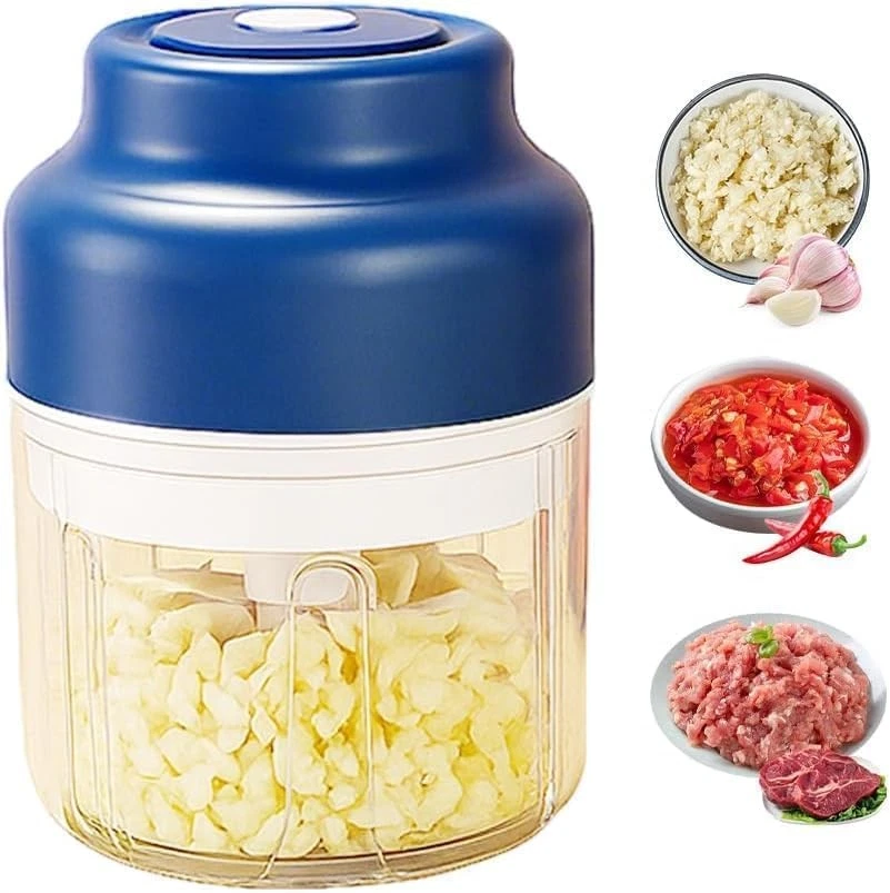 2026 New Electric Garlic Chopper, Mini Portable Veggie Chopper USB Charging W...