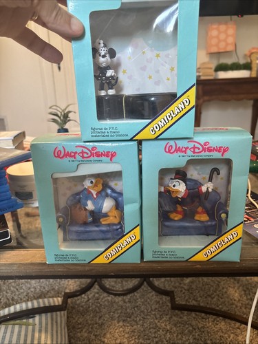 Vintage Walt Disney Comicland Donald Duck Figurine Bullyland Made In Germany