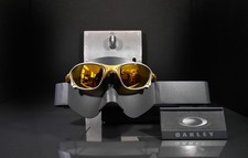 Oakley XX 24K Gold Glasses w/ Oakley 24K Gold Iridium Lenses+Oakley Vault+Bag
