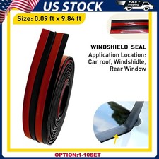 3M Rubber Front Rear Windshield Panel Seal St...