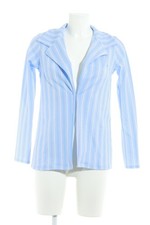 BOOHOO Giacca corta Donna Giacca Taglia IT 38 azzurro-rosa-bianco stile semplice