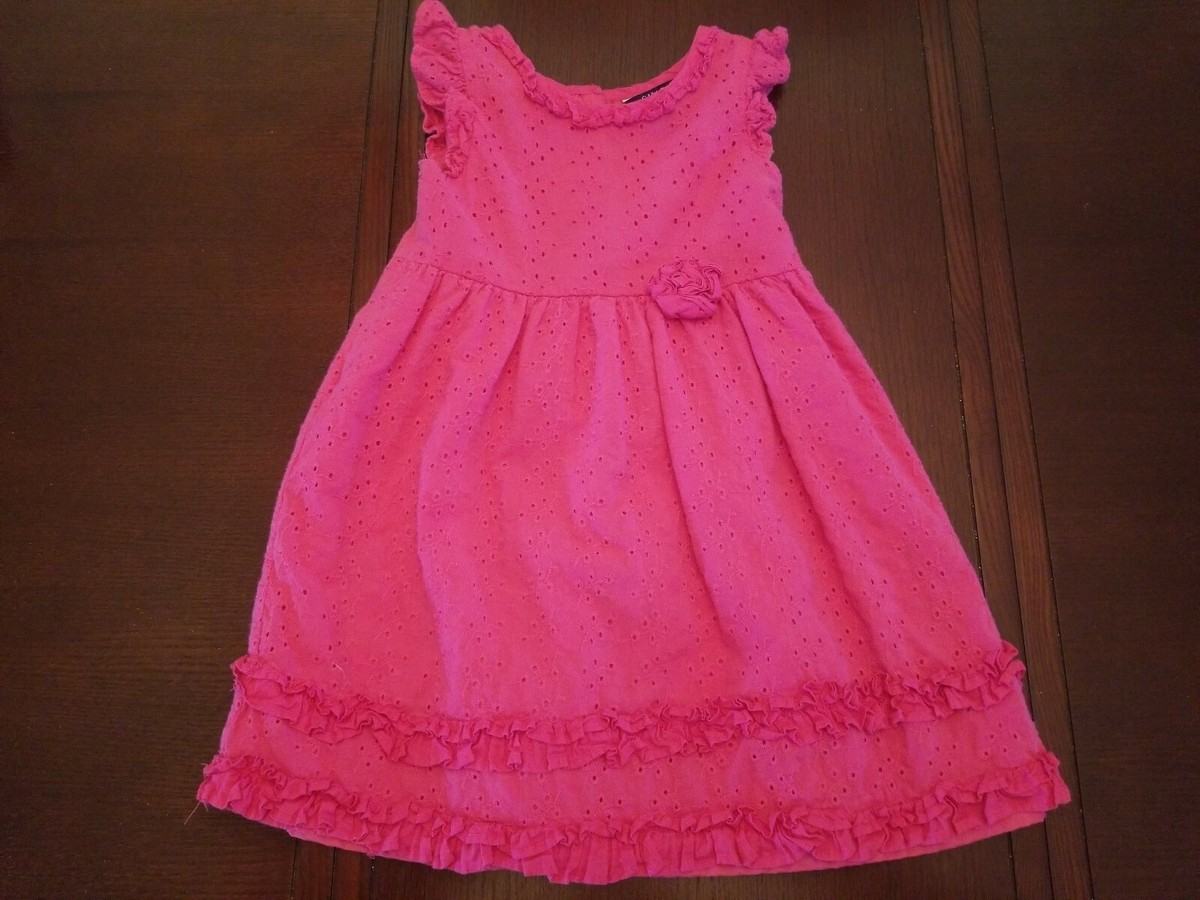 chaps pink dress NWT Chaps Womens Coral Pink Fit And Flare Sleeveless Dress with Belt Size 10