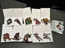 Blizzcon Blizzard Series 9 Collectible Pins FULL COLOR SET