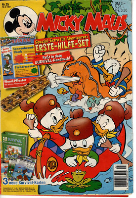 Micky Maus Heft Nr. 25 1997 Walt Disney Egmont Ehapa Verlag GmbH