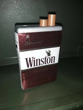 VINTAGE WINSTON CIGARETTE PACK SHAPED LIGHTER  No Fluid No Test Very Cool