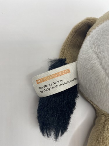 The Wonky Donkey Kids Schoolastics Story Book Character Soft Plush Toy - Picture 5 of 5
