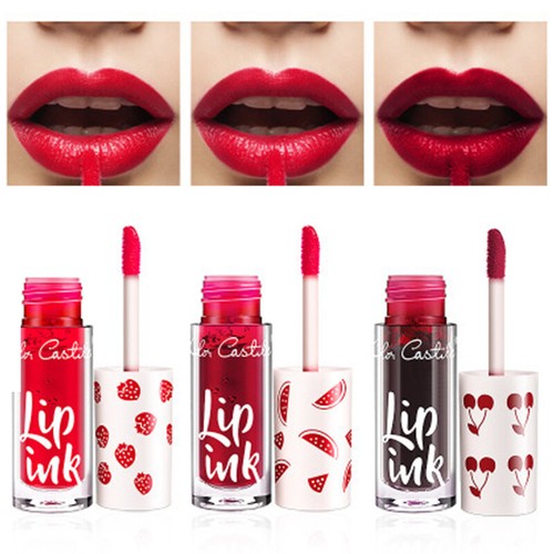 Liquid Lip}Fruit LipGlaze Smell Moisturizing Dyeing Waterproof Lipstick Lasting - Picture 1 of 14