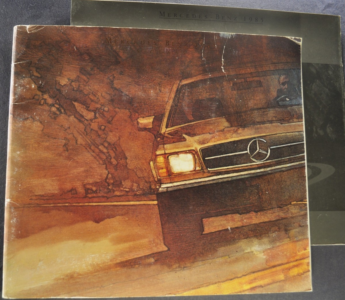 1985 Mercedes-Benz Large Brochure +Specs 300 SD 380 SL SE 500 SEL