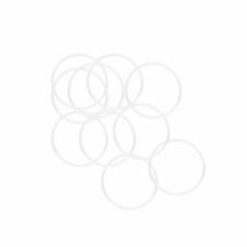 Silicone O-Rings 30mm OD, 27mm ID, 1.5mm Width, Seal Gasket White 10Pcs  KD