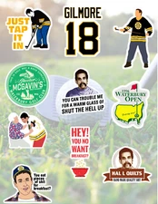 Happy Gilmore Movie Sticker Pack