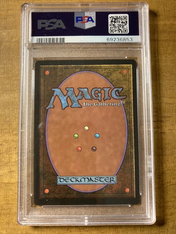 MTG✨BALDUVIAN TRADING POST ✨Alliances PSA 9 MINT RARE 1996 Reserve List POP 4 ! - Image 2 of 2