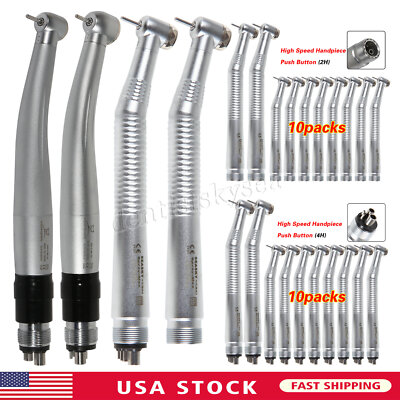 Dental Pana-Max Style High-Speed Handpiece Air Turbine 2/4Holes Quick Coupler