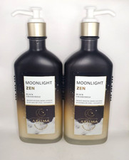 BATH AND BODY WORKS AROMA BLACK CHAMOMILE MOONLIGHT ZEN LOTION 6.5 OZ SET OF 2