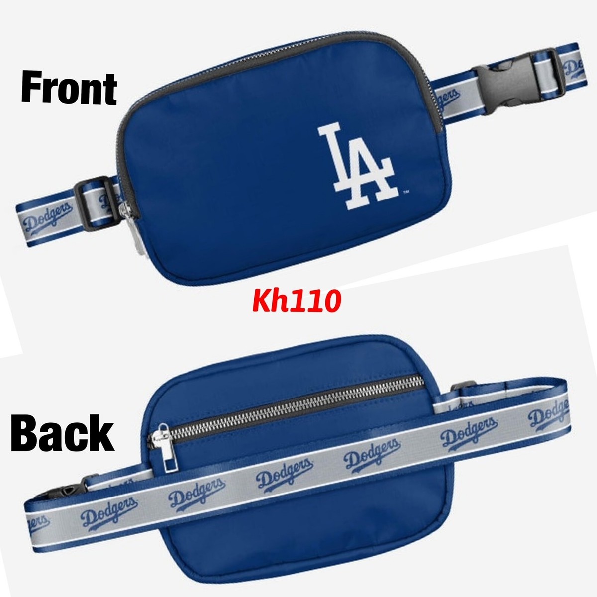 Los Angeles Dodgers MLB Wordmark Crossbody Belt Bag | eBay
