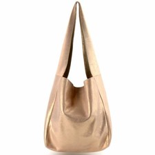Monserat De Lucca Lola Shimmer Rose Gold Shoulder Handbag Retail $370