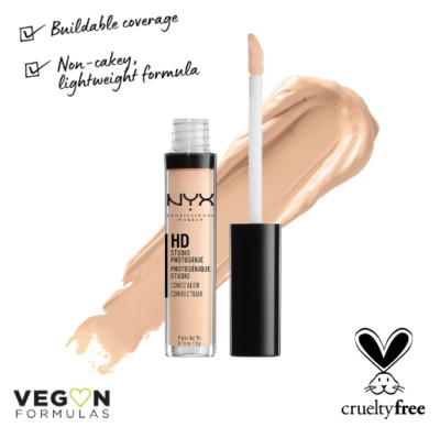 NYX HD Studio Photogenic Concealer - CW02 Fair